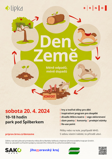 Den Země v parku Špilbek 2024